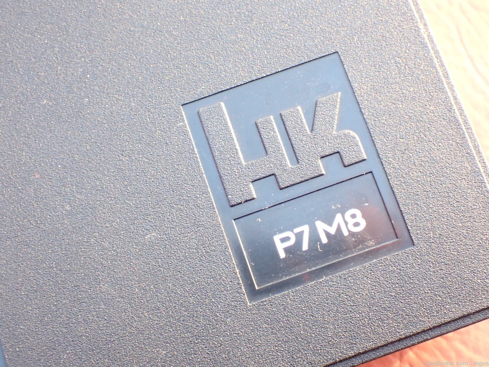HK P7M8 9MM FACTORY HARDCASE HECKLER KOCH P7 ORIGINAL BOX SER# 124546-img-5