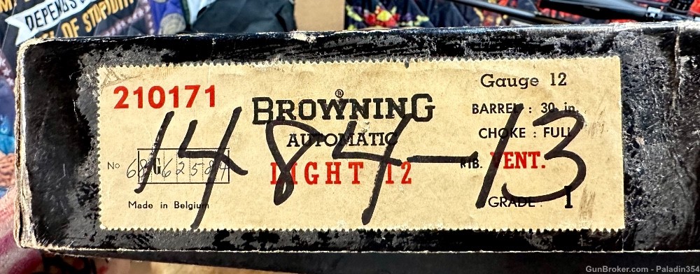 1968 Browning A5 Shotgun Made in Belgium. Like new.-img-7