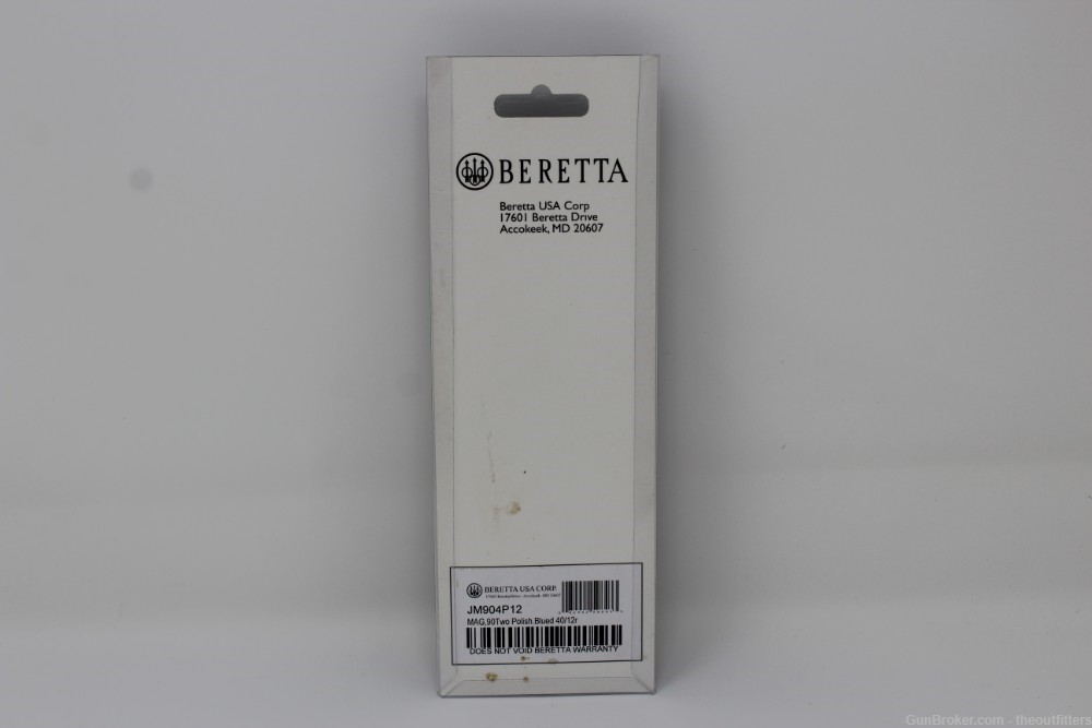 FACTORY NEW BERETTA 90TWO BLUE POLISHED 12 ROUND 40 SMITH & WESSON MAGAZINE-img-3