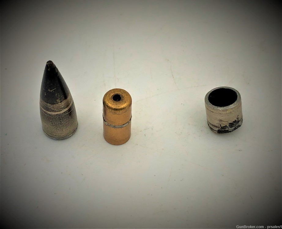 7.65 ARGENTINE Mauser Black Tip Observation Explosive Rounds Rare! 5 count-img-1