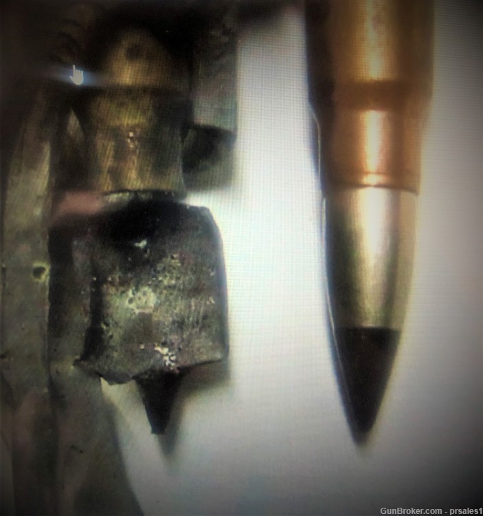7.65 ARGENTINE Mauser Black Tip Observation Explosive Rounds Rare! 5 count-img-4