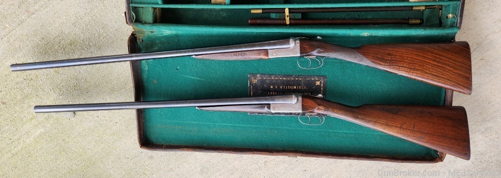 Boxed pair of Army & Navy English shotguns 1891-img-33