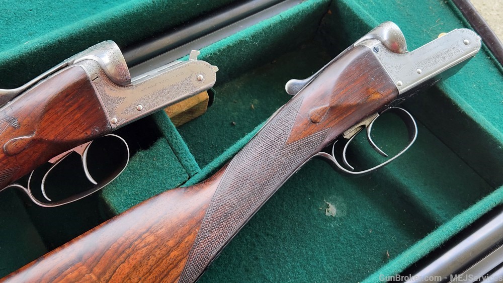 Boxed pair of Army & Navy English shotguns 1891-img-47