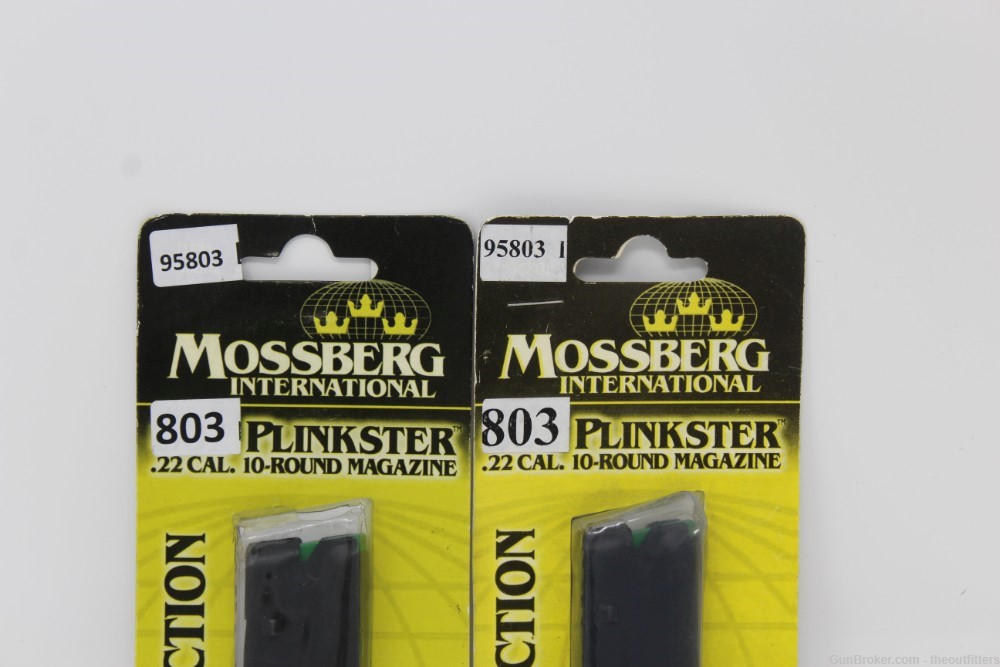 LOT OF 2 MOSSBERG 803 PLINSTER 10 ROUND 22 LONG RIFLE MAGAZINES-img-1