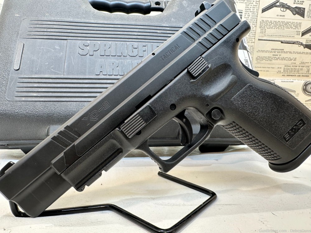 SPRINGFIELD XD-9 TACTICAL 9MM SUPER CLEAN! PANNY AUCTION!-img-1