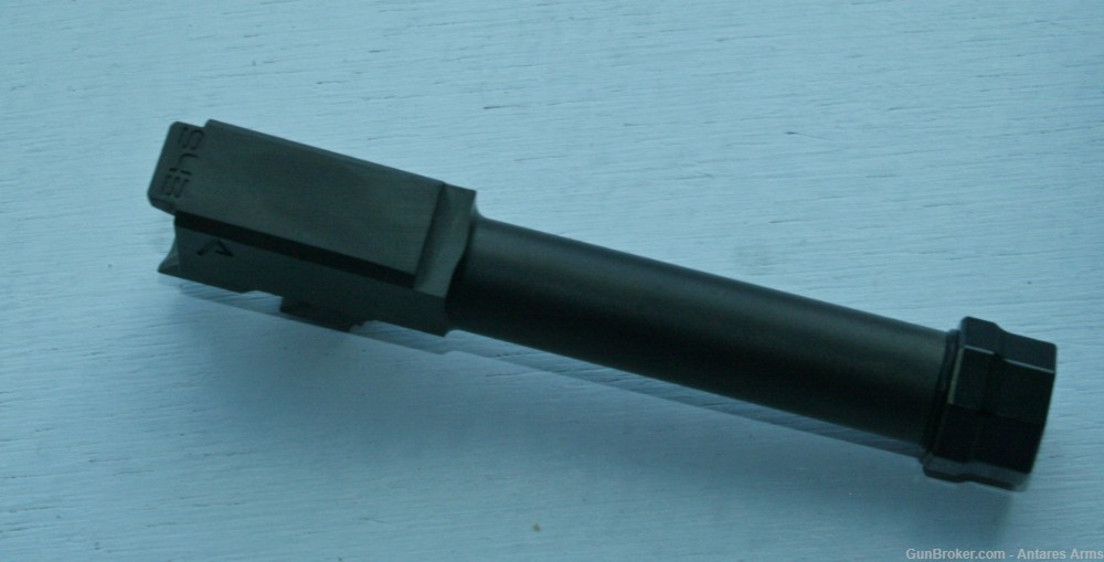 Agency Arms Threaded Barrel for Glock 26 Nitride Finish w/ thread protector-img-2