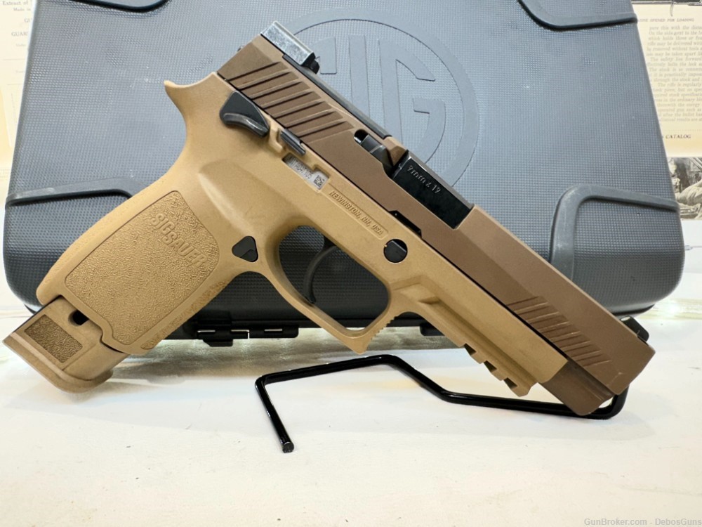 SIG SAUER P320 M17 9MM VERY CLEAN PENNY AUCTION! -img-1