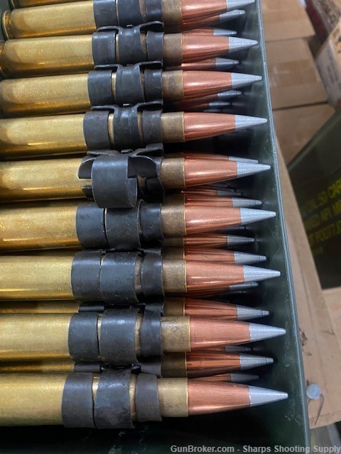 100 rnds linked .50 BMG  A-Max-img-0