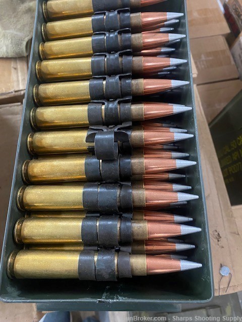 100 rnds linked .50 BMG A-Max-img-0