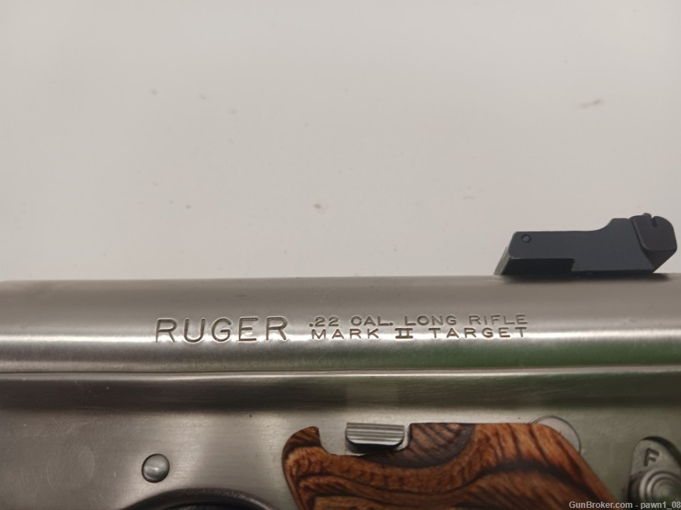 Ruger Mark II, 22LR, Compitition Target Model, Great Condition-img-10