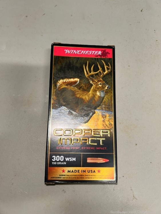 Winchester Copper Impact 150gr 300 WSM-img-0