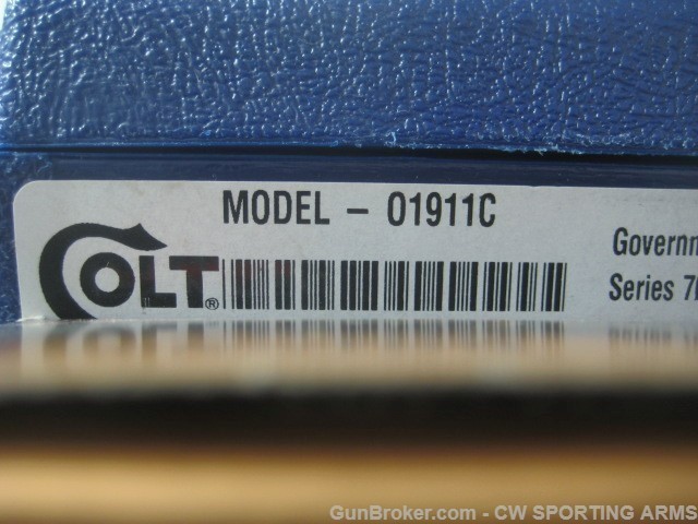 COLT ...... Government 70 series 1911 type 45 ACP new in the box 45ACP-img-6
