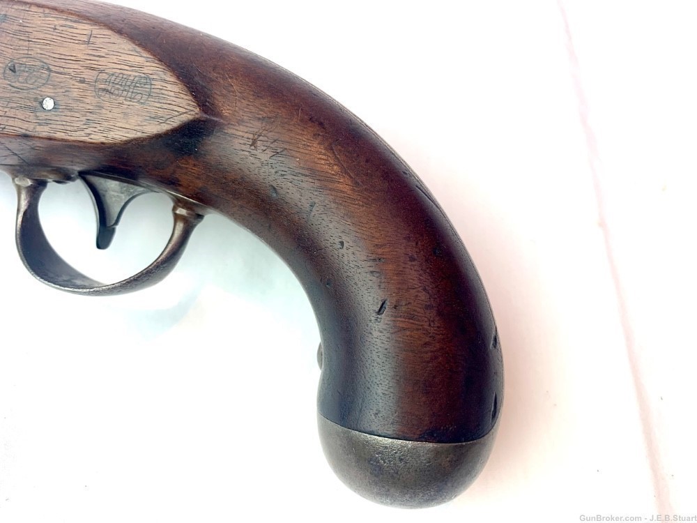 A. Waters U.S. Model 1836 Flintlock Pistol-img-12