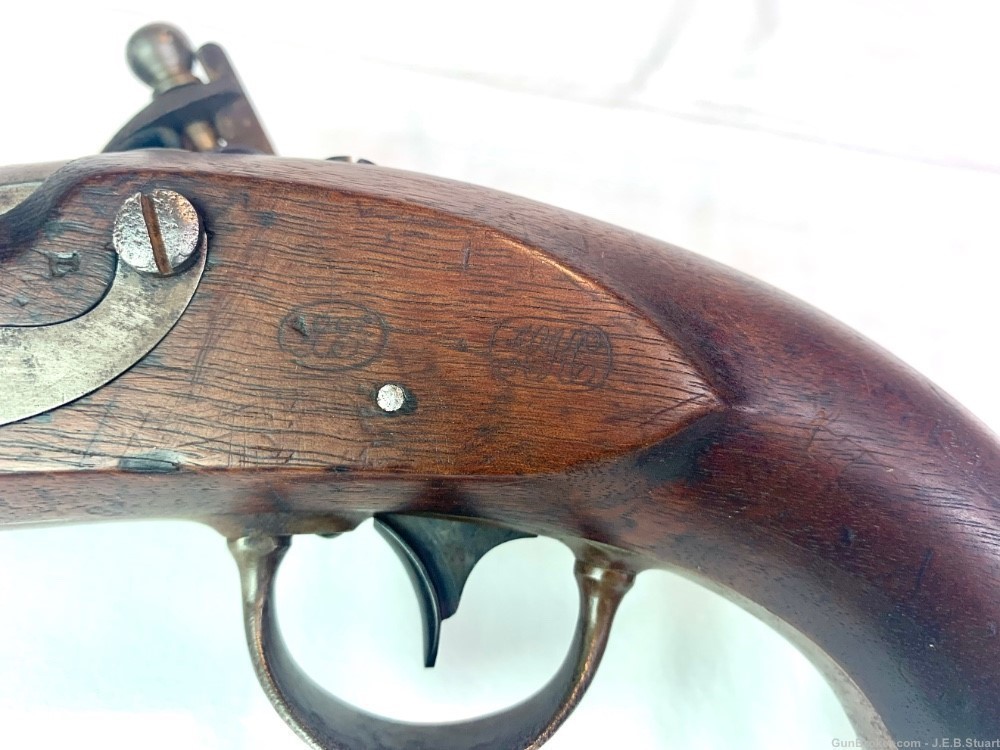 A. Waters U.S. Model 1836 Flintlock Pistol-img-19