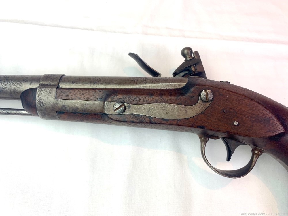 A. Waters U.S. Model 1836 Flintlock Pistol-img-13