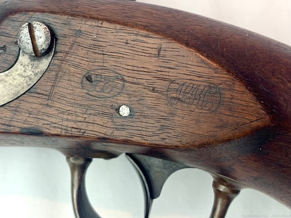 A. Waters U.S. Model 1836 Flintlock Pistol-img-11