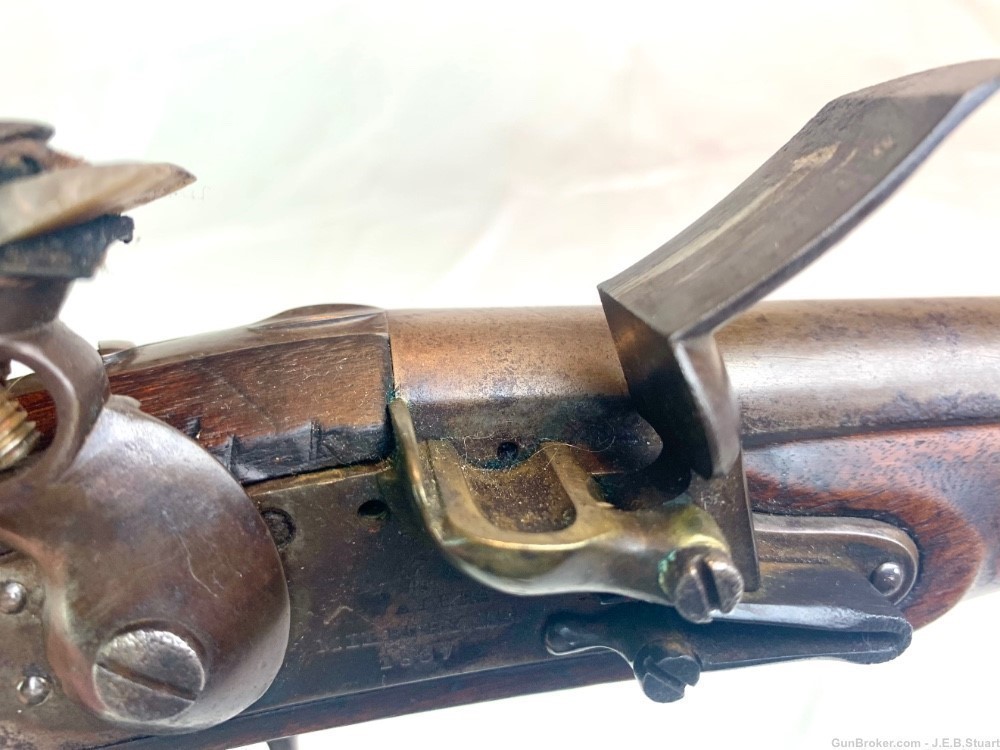 A. Waters U.S. Model 1836 Flintlock Pistol-img-22