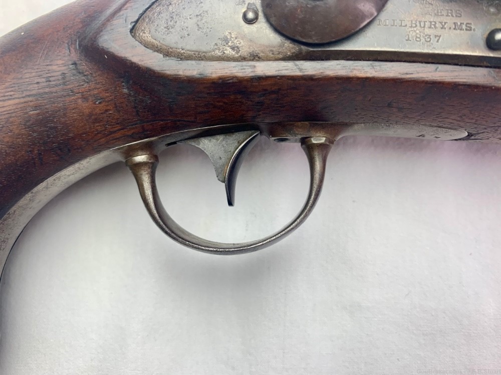 A. Waters U.S. Model 1836 Flintlock Pistol-img-6