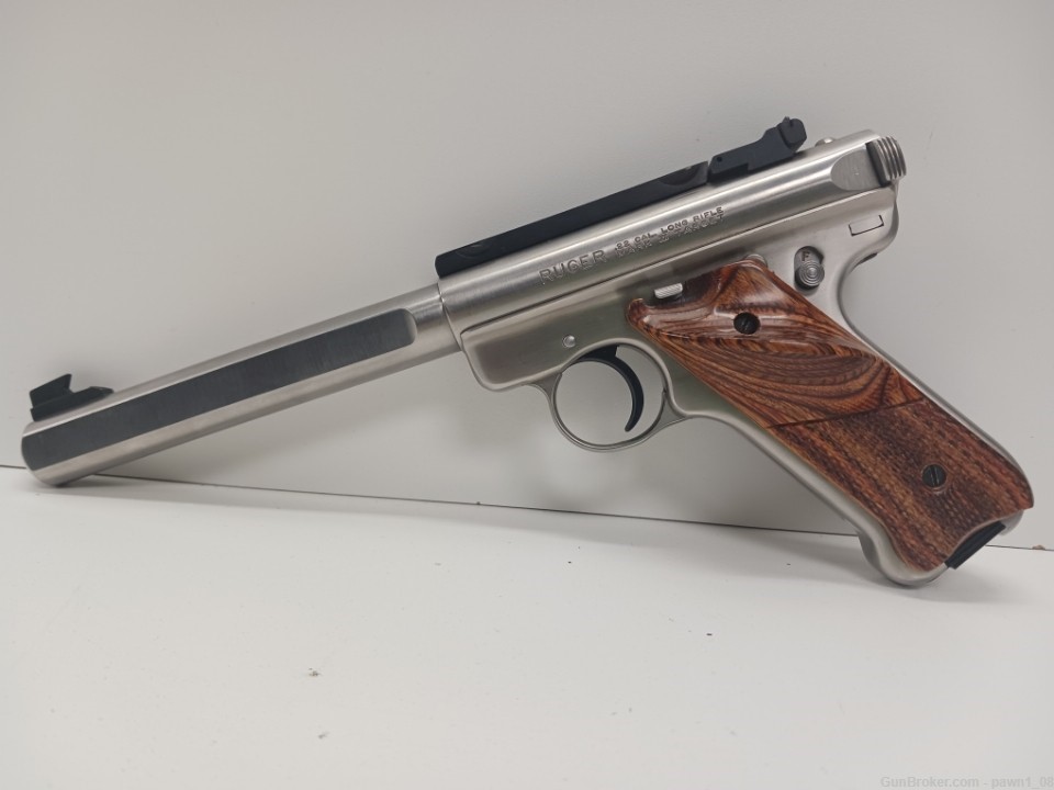 Ruger Mark II, 22LR, Compitition Target Model, Great Condition-img-3