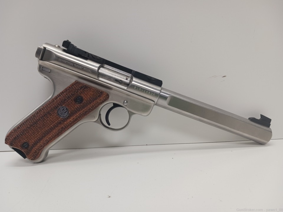 Ruger Mark II, 22LR, Compitition Target Model, Great Condition-img-0