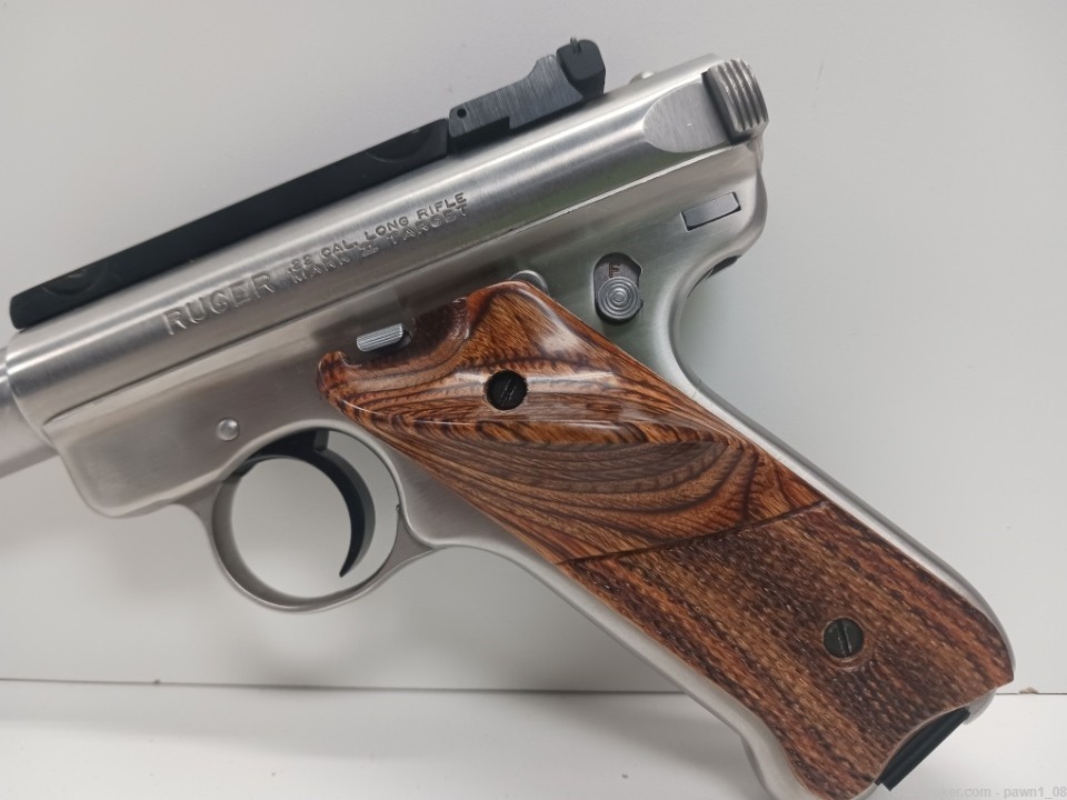 Ruger Mark II, 22LR, Compitition Target Model, Great Condition-img-4