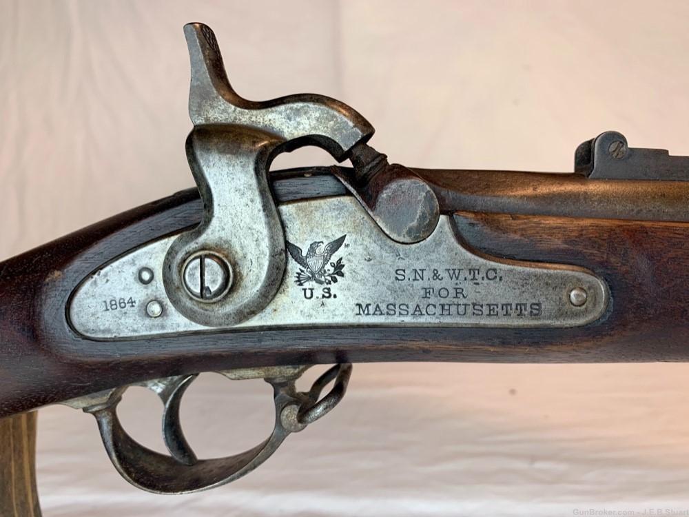 U.S. Model 1863 Norris & Clement Massachusetts Contract Rifle-Musket  -img-0