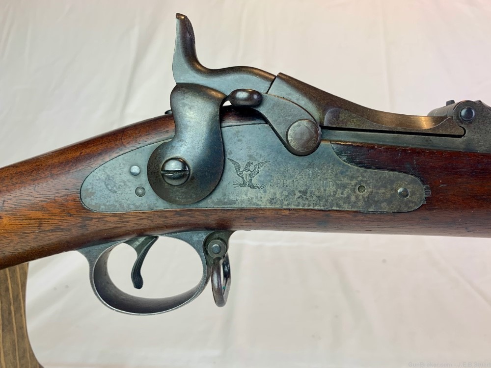 Springfield Model 1884 1888 Trapdoor Rifle-img-2