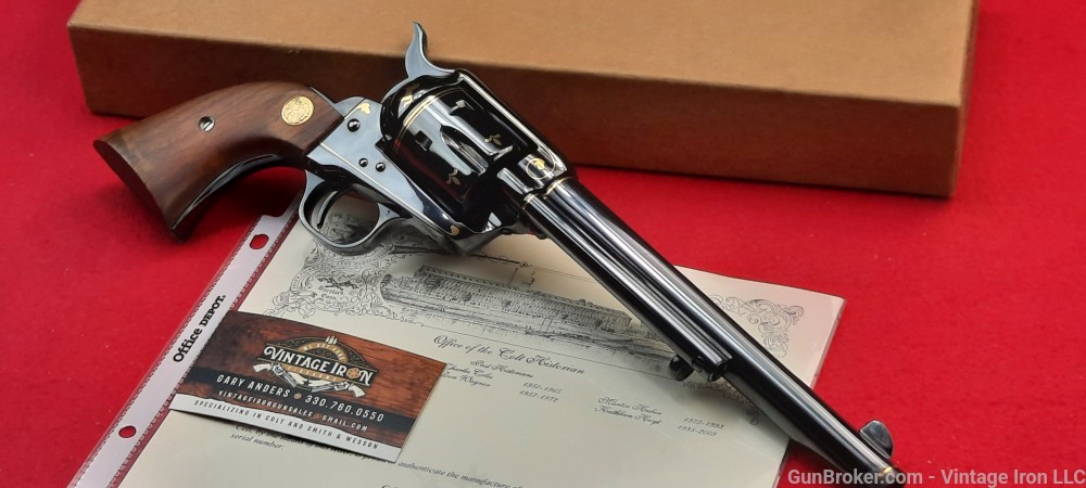 Colt SAA Factory Master Engraved by George Spring *1984 production* WOW!NR-img-3