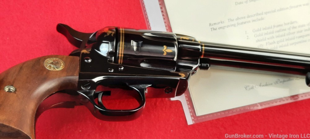 Colt SAA Factory Master Engraved by George Spring *1984 production* WOW!NR-img-36