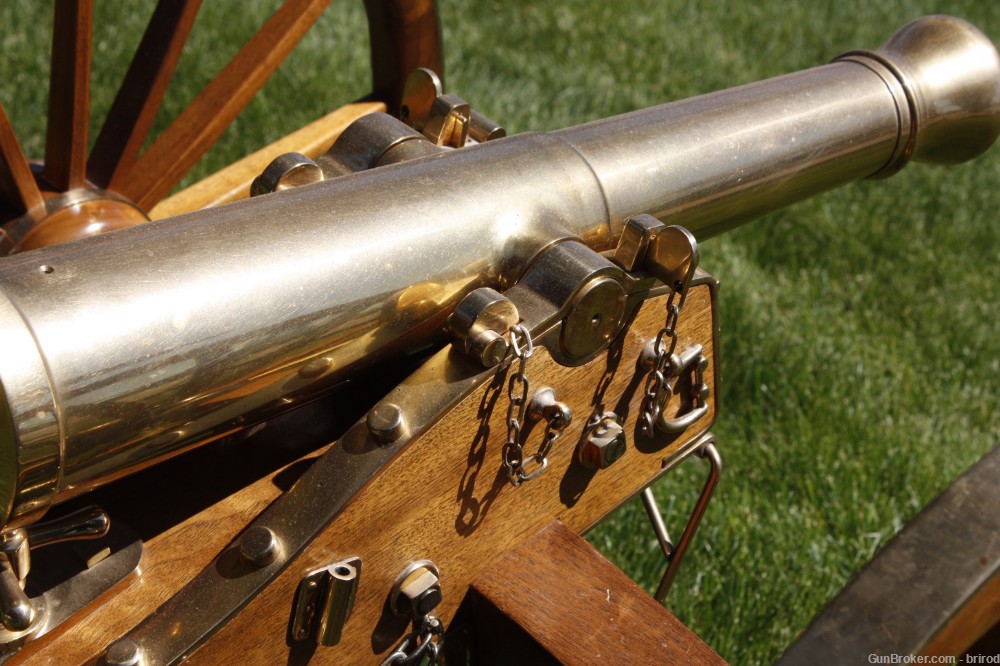 Karl Furr James 6 Pounder Field Cannon - 1/3 Scale W/5x Brass Balls - NICE!-img-14