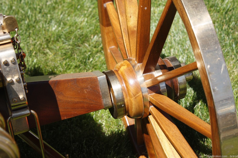 Karl Furr James 6 Pounder Field Cannon - 1/3 Scale W/5x Brass Balls - NICE!-img-13