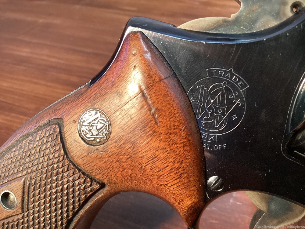 1955 Smith and Wesson Pre 14 K38 Target .38 Spl 6” bbl Bright Bore C&R-img-9