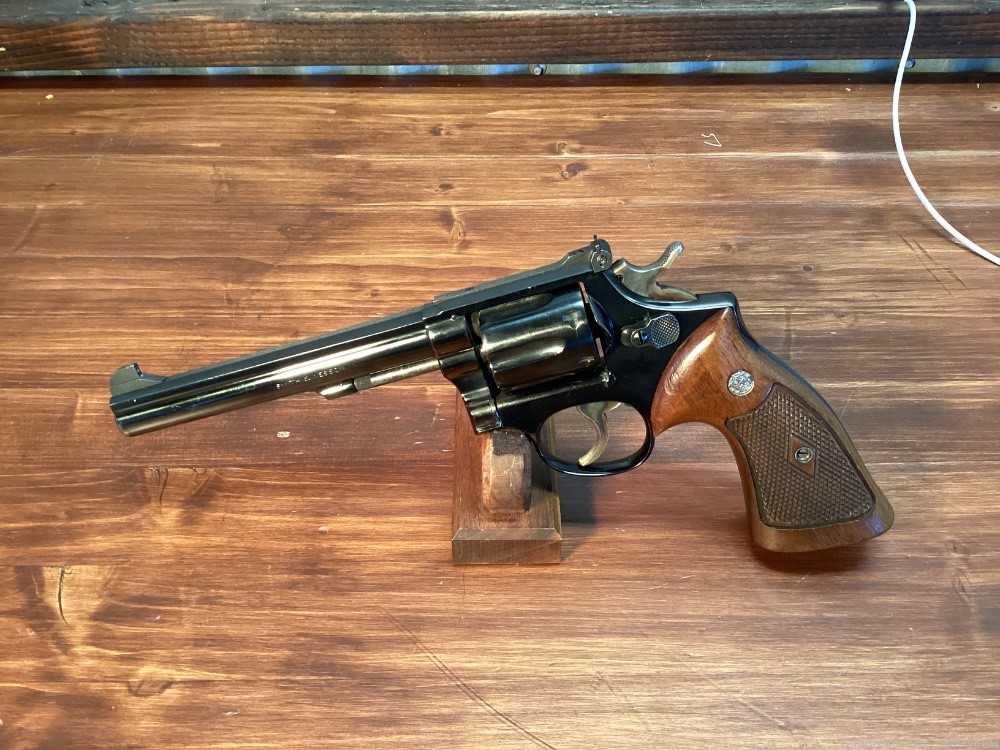 1955 Smith and Wesson Pre 14 K38 Target .38 Spl 6” bbl Bright Bore C&R-img-0