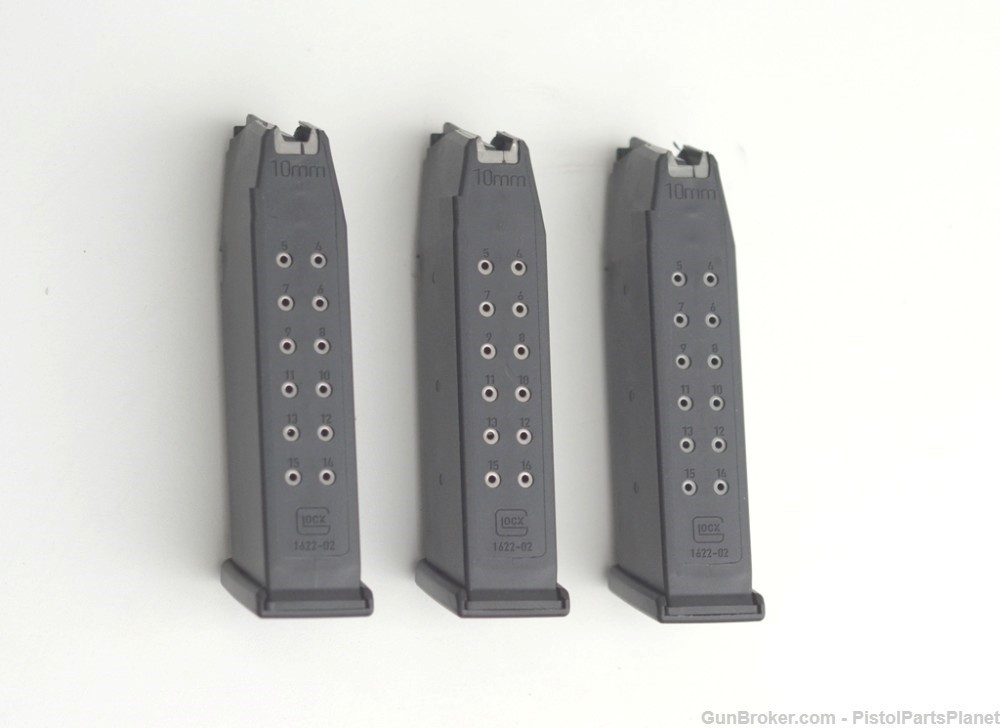 3 NEW Glock 20 gen 3 4 10MM 15 round mags magazines fits 40 29 -img-0