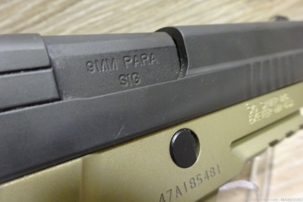 Sig Sauer P226. 9mm Threaded FDE Bronze 1 magazine -img-4