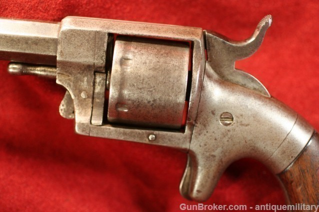 US Civil War Bacon Revolver - .38 Navy Model-img-3