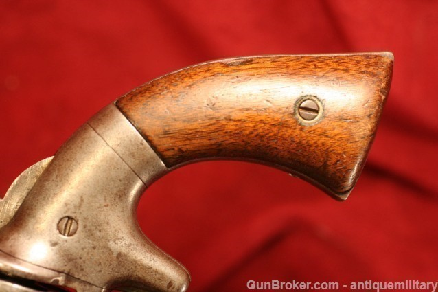 US Civil War Bacon Revolver - .38 Navy Model-img-9