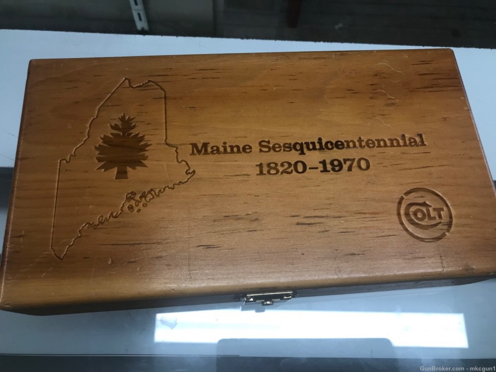 Colt Frontier Scout Maine sesquicentennial .22-img-1