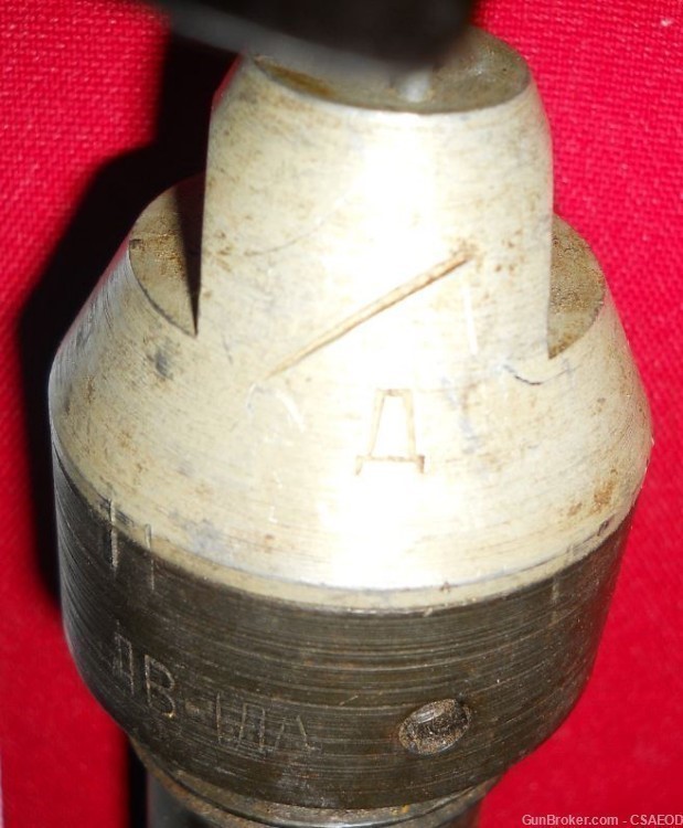 RUSSIAN SOVIET BOMB FUZE  FROM Col. Jarrett COLLECTION-img-6