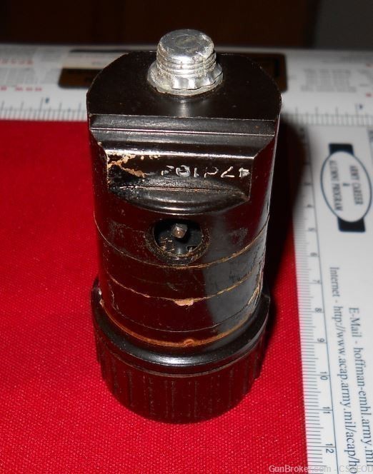 GERMAN POISON GAS WEAPON FUZE FROM Col. Jarrett COLLECTION-img-14
