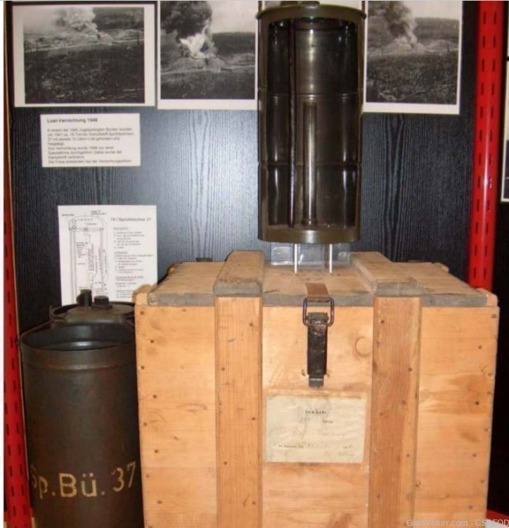 GERMAN POISON GAS WEAPON FUZE FROM Col. Jarrett COLLECTION-img-9