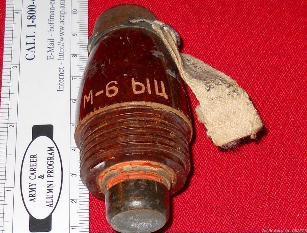 VIETCONG MORTAR FUZE FROM Col. Jarrett COLLECTION-img-0