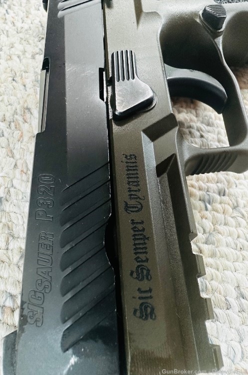 Sig Sauer P320 Custom Carry Cerakote and Compact Grip Modules 21/15 rd Mags-img-9