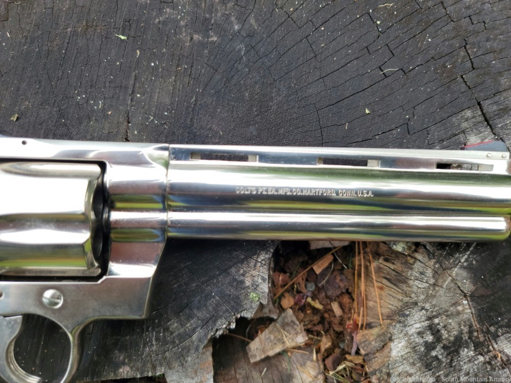 Colt Python .357 Nickel, 6" BBL , 1980 MFG-img-15