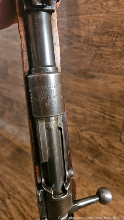 Waffenbrik Mauser GEW98 1917 8mm German Rifle-img-11
