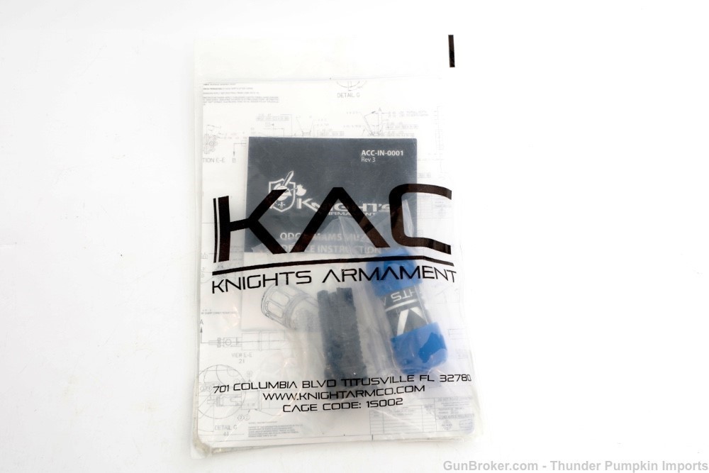Knights Armament Company 5.56 QDC 3 Prong Flash Hider KAC KM30555-img-0