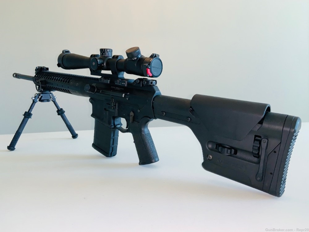 LWRC REPR GEN 1 20” 7.62 NATO/308, LEUPOLD MARK 4 LR/T scope, ATLAS bipod,-img-2