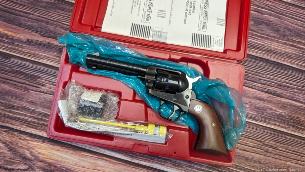 Ruger Single Six .22LR .22WMR Revolver IN BOX high condition PENNY START -img-0