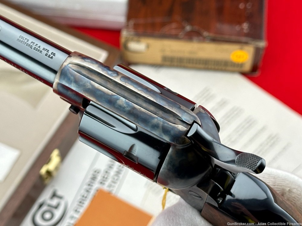 1980 Colt SAA Sheriff's Model 3" 44 CAL |*RARE ROYAL BLUE & DUAL CYL*|NIB!-img-12