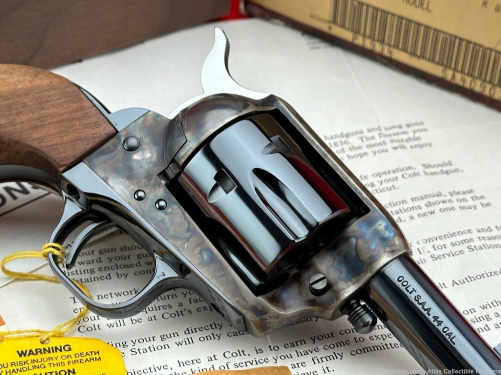 1980 Colt SAA Sheriff's Model 3" 44 CAL |*RARE ROYAL BLUE & DUAL CYL*|NIB!-img-8